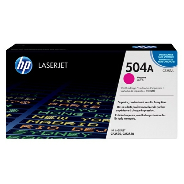 HP CE 253 A 504A Toner Magenta