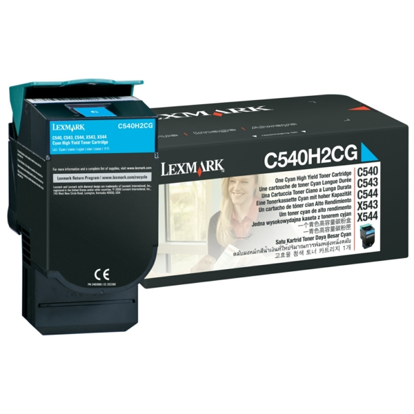 Lexmark C540H2CG Toner Cyan