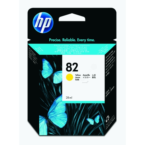 HP CH 568 A 82 Tinte Yellow