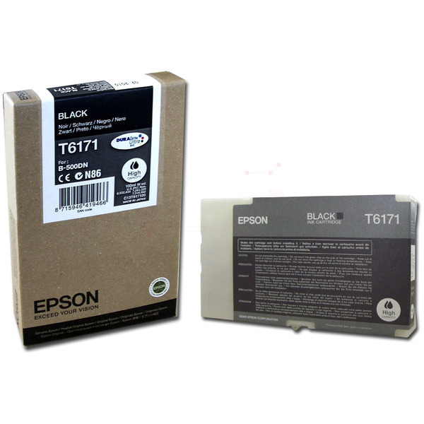 Epson C 13 T 617100 T6171 Tinte Black