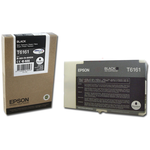 Epson C 13 T 616100 T6161 Tinte Black