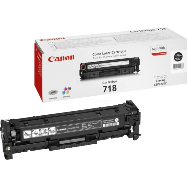 Canon 2662 B 002 718BK Toner Black