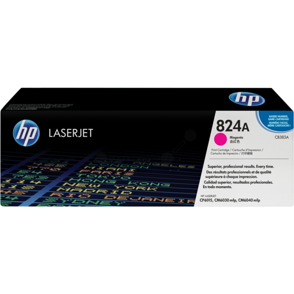 HP CB 383 A 824A Toner Magenta