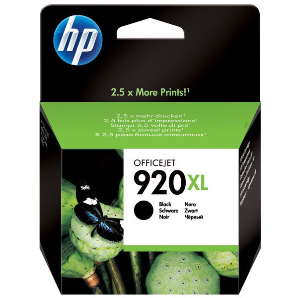 HP CD 975 AE 920XL Tinte Black