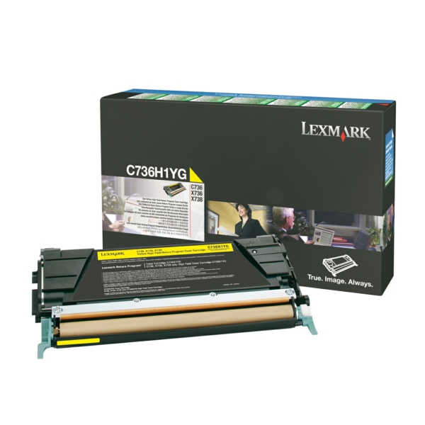 Lexmark C736H1YG Toner Yellow