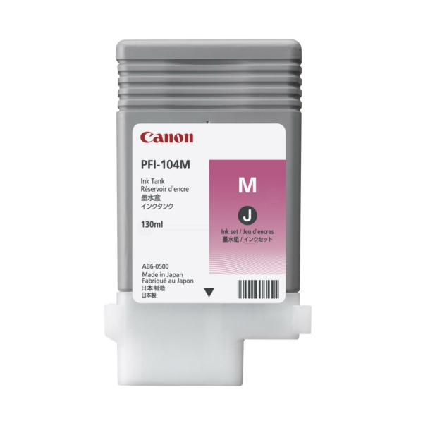 Canon 3631 B 001 PFI-104 M Tinte Magenta