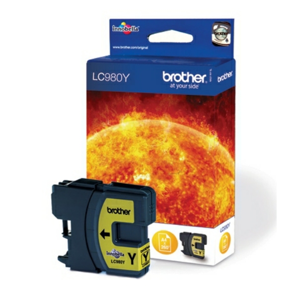 Brother LC-980 Y Tinte Yellow