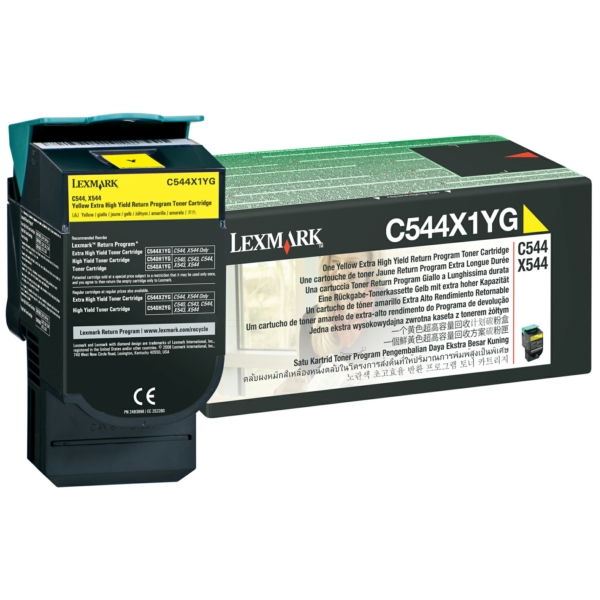 Lexmark C544X1YG Toner Yellow
