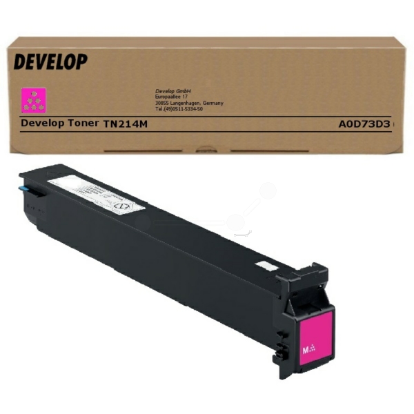 Develop A0D73D3 TN-214 M Toner Magenta