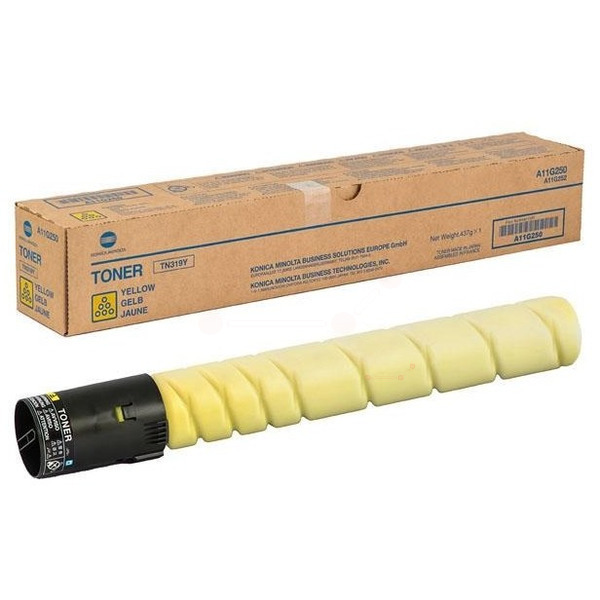Konica Minolta A11G250 TN-319 Y Toner Yellow