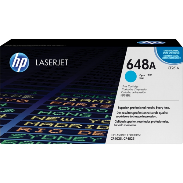 HP CE 261 A 648A Toner Cyan