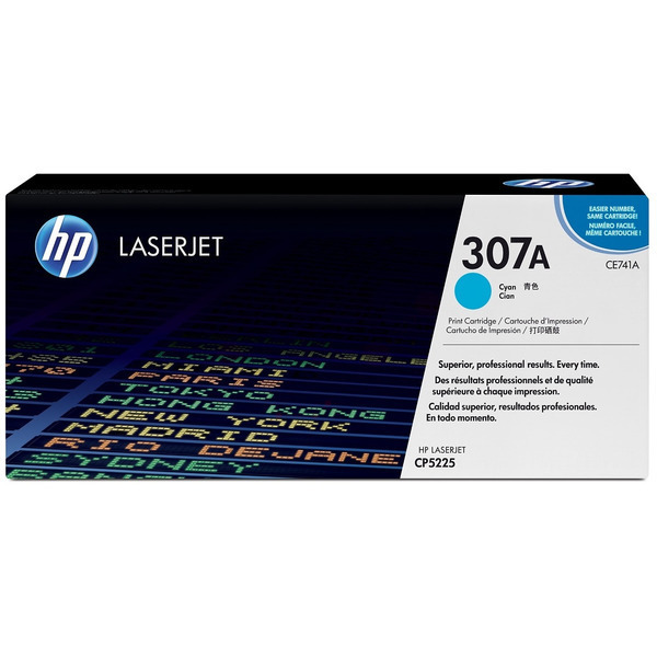 HP CE 741 A 307A Toner Cyan