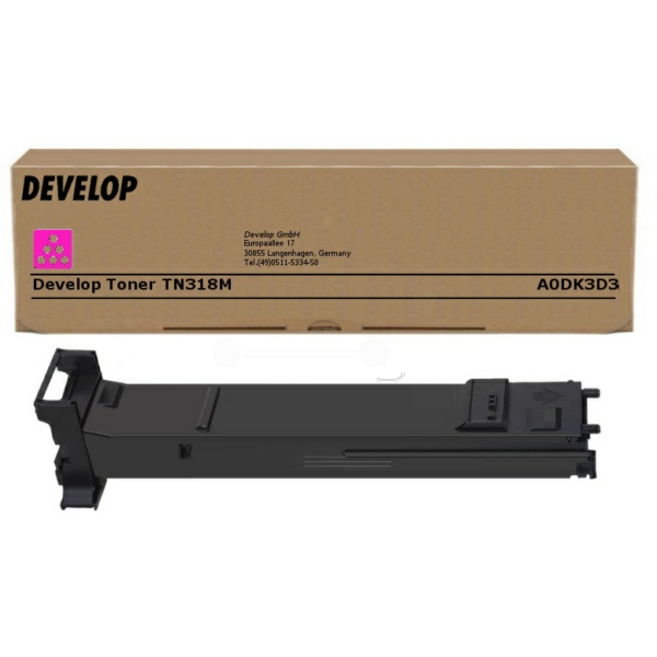 Develop A0DK3D3 TN-318 M Toner Magenta