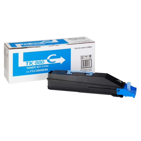 Kyocera 1T02KACNL0 TK-880 C Toner Cyan
