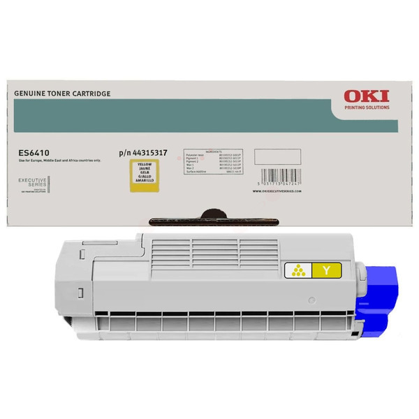 OKI 44315317 Toner Yellow
