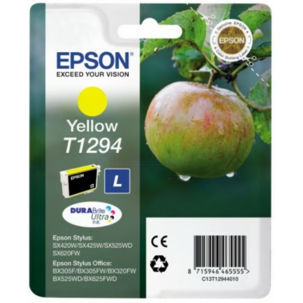 Epson C 13 T 12944010 T1294 Tinte Yellow