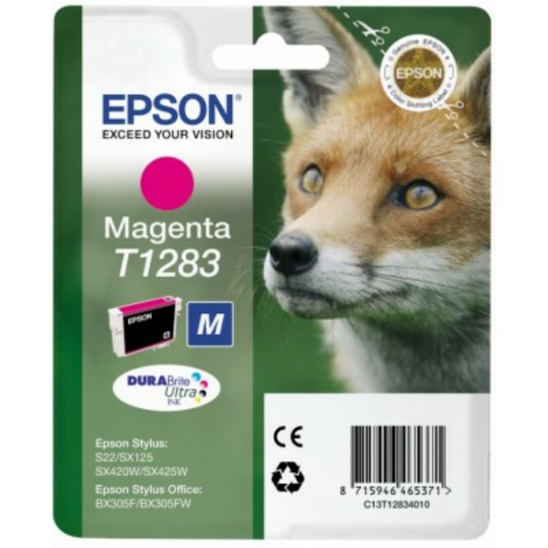 Epson C 13 T 12834011 T1283 Tinte Magenta