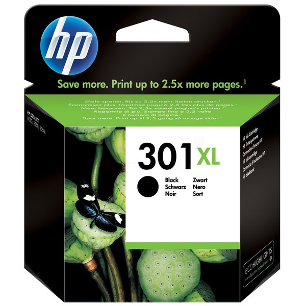 HP CH 563 EE 301XL Tinte Black