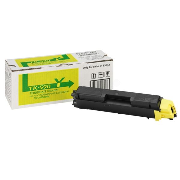 Kyocera 1T02KVANL0 TK-590 Y Toner Yellow