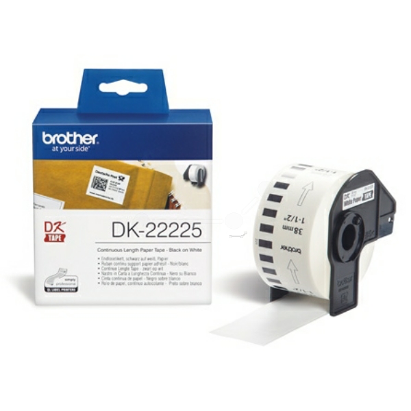 Brother DK-22225 P-Touch Etiketten White