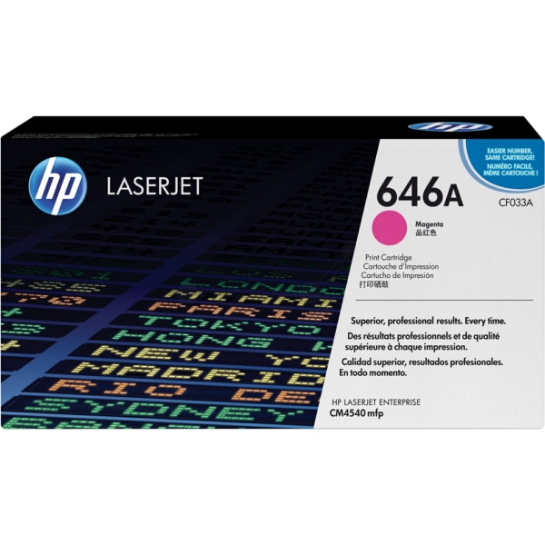 HP CF 033 A 646A Toner Magenta