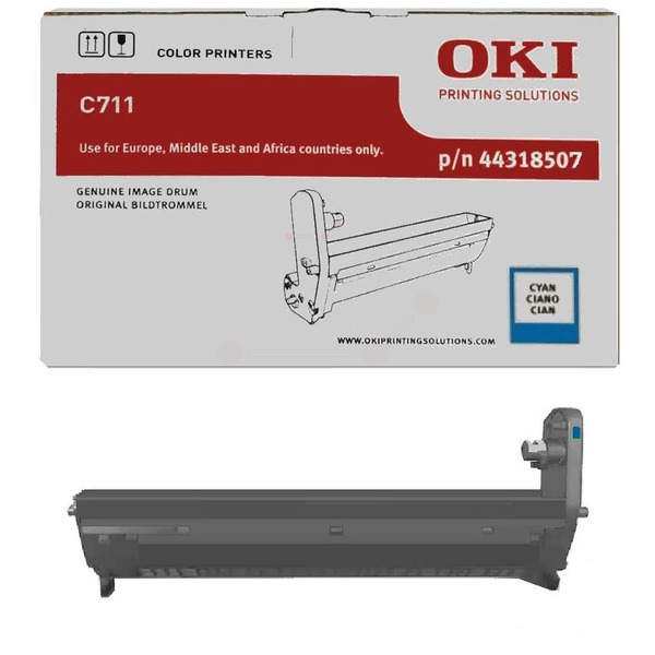 OKI 44318507 Bildtrommel Cyan