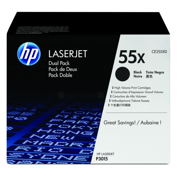 HP CE 255 XD 55X Toner Black VE 2