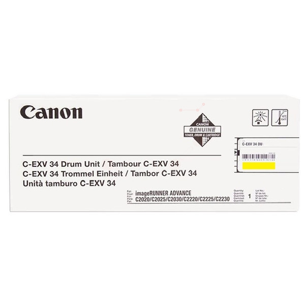 Canon 3789 B 003 C-EXV 34 Bildtrommel Yellow