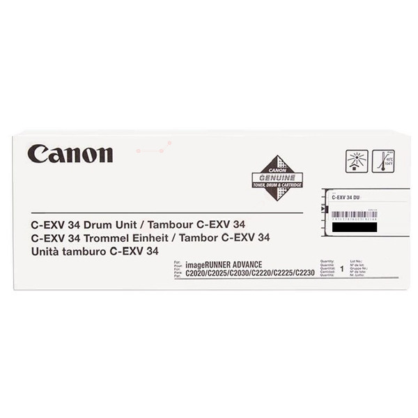 Canon 3786 B 003 C-EXV 34 Bildtrommel Black