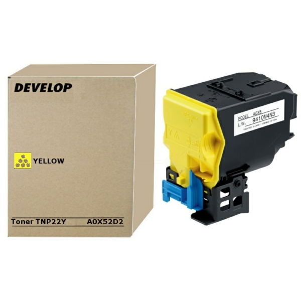 Develop A0X52D2 TNP-22 Y Toner Yellow