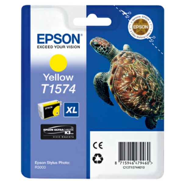 Epson C 13 T 15744010 T1574 Tinte Yellow