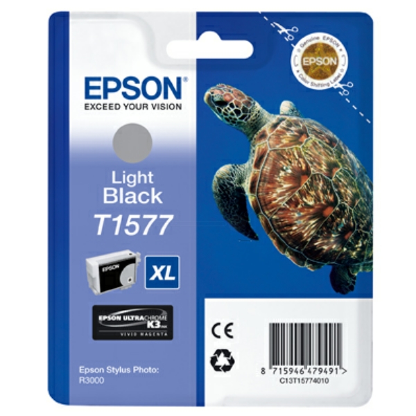 Epson C 13 T 15774010 T1577 Tinte Black