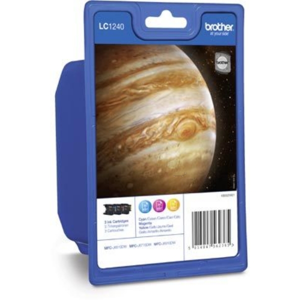 Brother LC-1240 RBW BP Tinte CMY VE 3