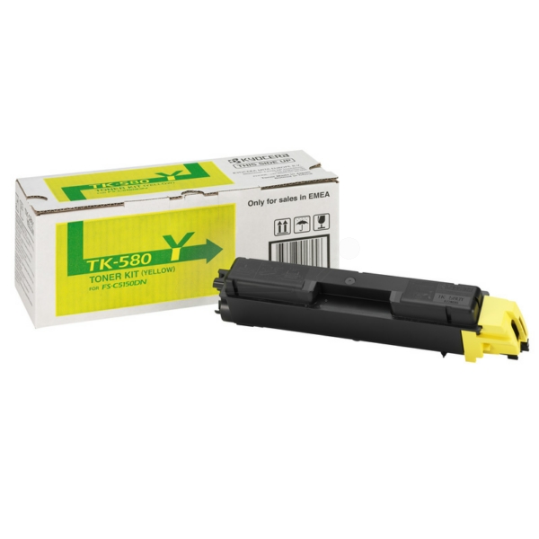 Kyocera 1T02KTANL0 TK-580 Y Toner Yellow