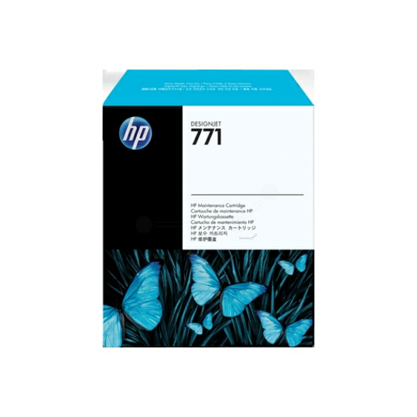 HP CH 644 A 771 Resttintenbehälter No Color
