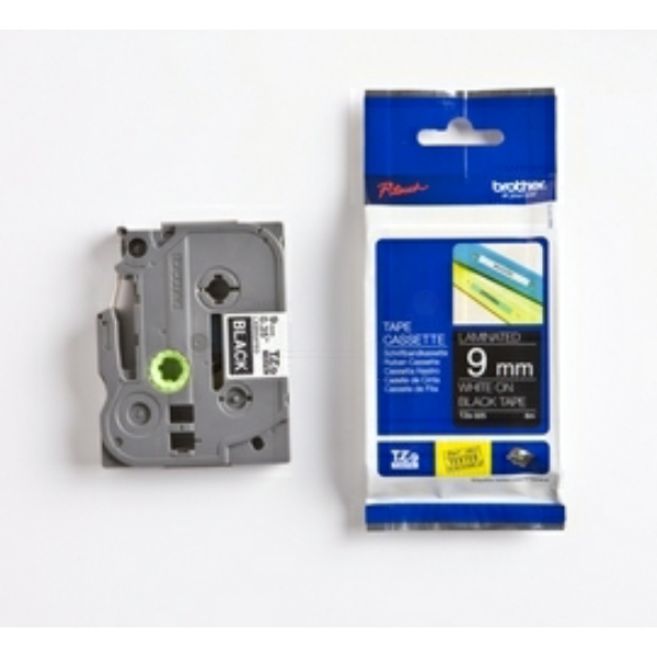 Brother TZE-325 P-Touch Farbband Black + White