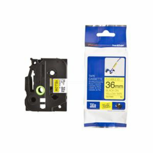 Brother TZE-FX 661 P-Touch Farbband Black + Yellow