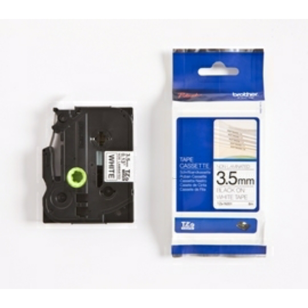 Brother TZE-N201 P-Touch Farbband Black + White