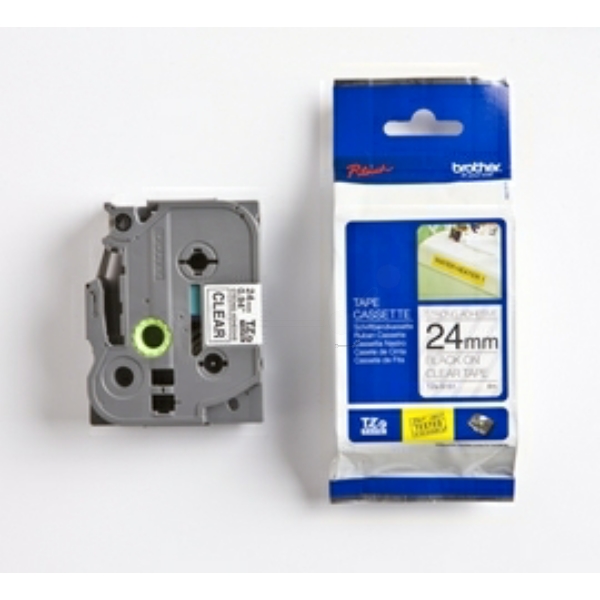 Brother TZE-S151 P-Touch Farbband Black + Transparent