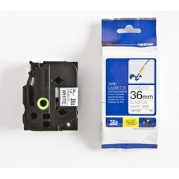 Brother TZE-FX 261 P-Touch Farbband Black + White
