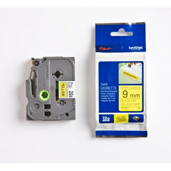 Brother TZE-S621 P-Touch Farbband Black + Yellow