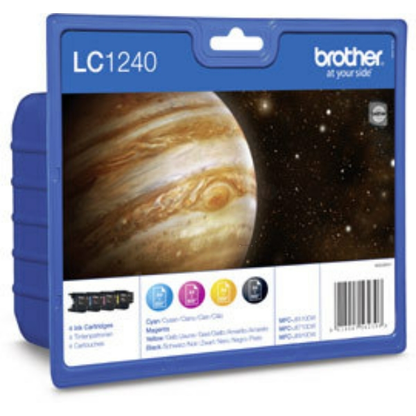 Brother LC-1240 VAL BP Tinte CMYK VE 4