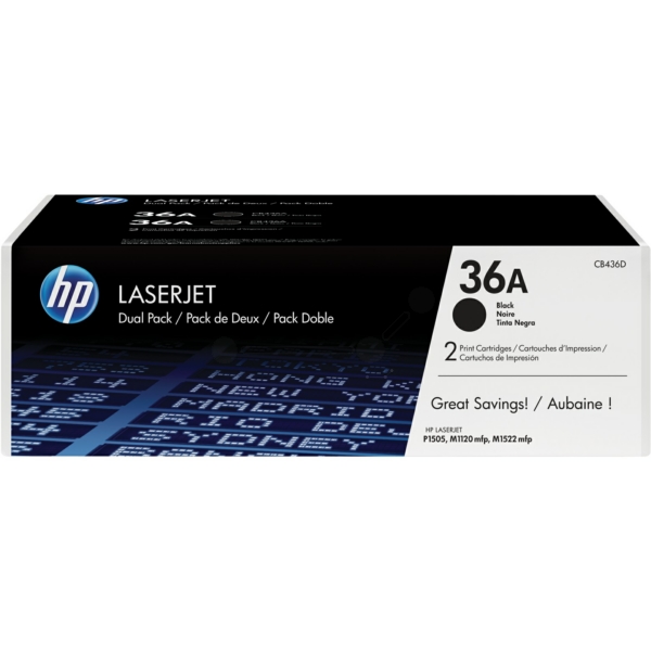 HP CB 436 AD 36A Toner Black VE 2