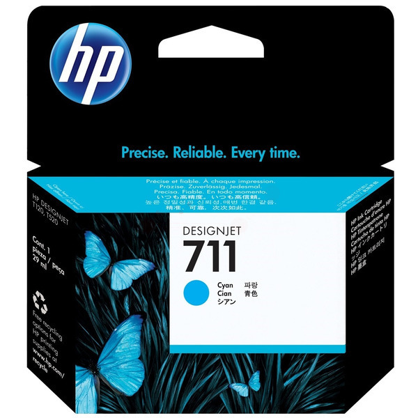 HP CZ 130 A 711 Tinte Cyan