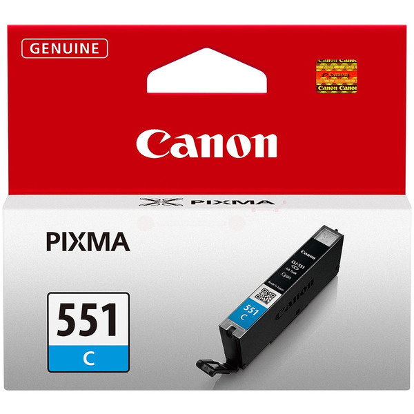 Canon 6509 B 001 CLI-551 C Tinte Cyan