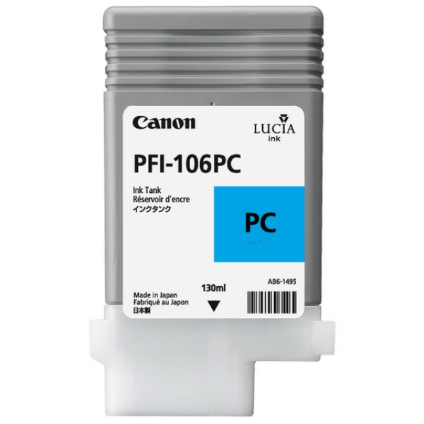 Canon 6625 B 001 PFI-106 PC Tinte Photo Cyan