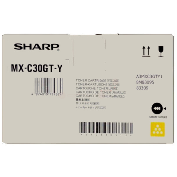 Sharp MXC-30 GTY Toner Yellow