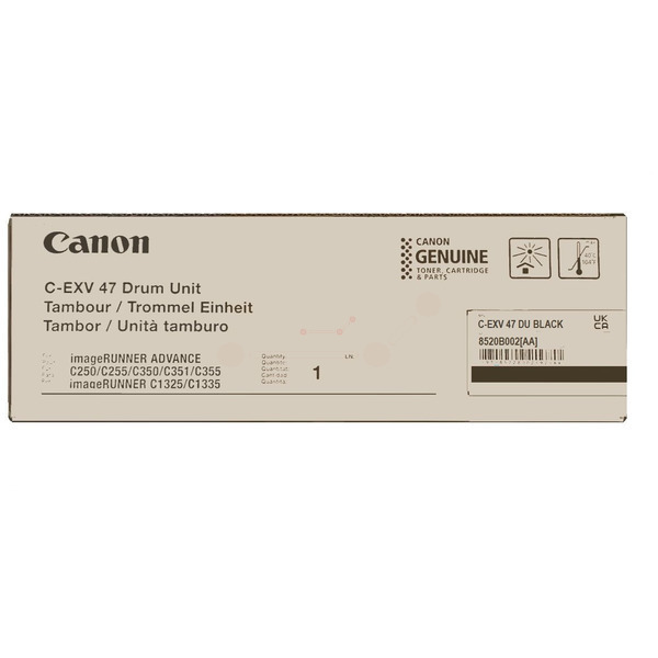 Canon 8520 B 002 C-EXV 47 Bildtrommel Black
