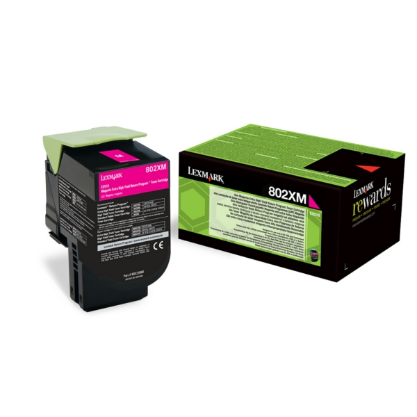 Lexmark 80C2XM0 802XM Toner Magenta