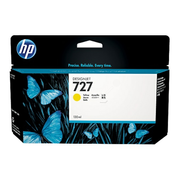 HP B3P21A 727 Tinte Yellow